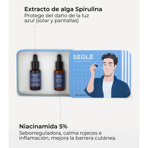 SEGLE - *Jordi Labanda* - Hydration and retinol pack Antiaging Men