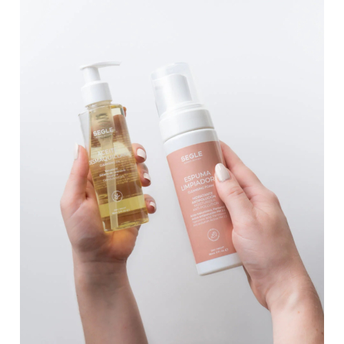 SEGLE - Double cleansing pack makeup remover oil + cleansing foam
