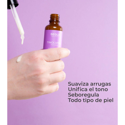 SEGLE - Anti-aging night facial serum Tinolvital - Sensitive skin