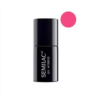 Semilac - Semi-permanent nail polish - 008: Intensive Pink