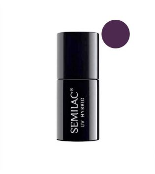 Semilac - Semi-permanent nail polish - 014: Dark Violet Dreams