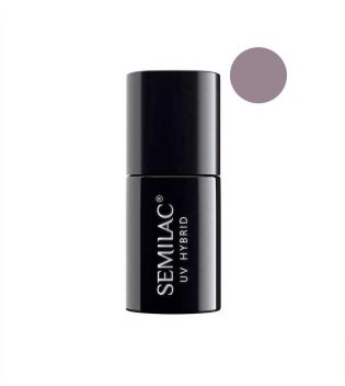 Semilac - Semi-permanent nail polish - 017: Grey