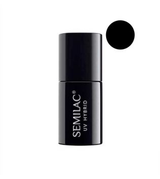 Semilac - Semi-permanent nail polish - 031: Black Diamond