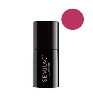 Semilac - Semi-permanent nail polish - 066: Glossy Cranberry