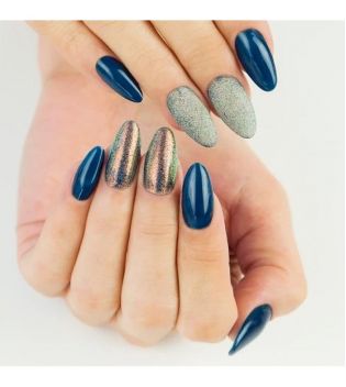 Semilac - Semi-permanent nail polish - 074: Prussian Blue