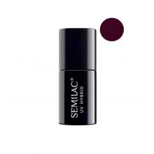 Semilac - Semi-permanent nail polish - 076: Black Coffee