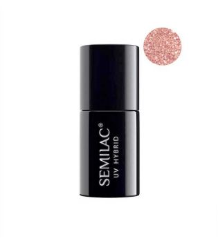 Semilac - Semi-permanent nail polish - 094: Pink Gold