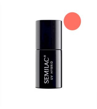 Semilac - Semi-permanent nail polish - 132: Orange Lollipop