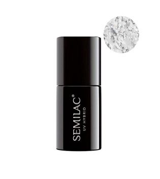 Semilac - Semi-permanent nail polish - 292: Silver Shimmer
