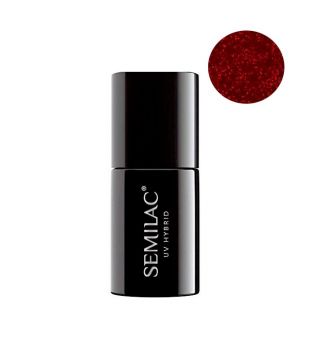 Semilac - Semi-permanent nail polish - 306: Divine Red