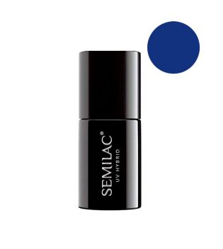 Semilac - Semi-permanent nail polish - 308: Festive Blue