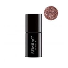 Semilac - Semi-permanent nail polish - 333: Shine Brown