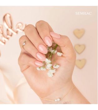 Semilac - Semi-permanent nail polish - 576: Bridesmaid In Rose