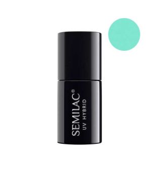 Semilac - Semi-permanent nail polish Extend 5 in 1 - 808: Pastel Mint