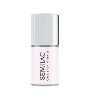 Semilac - *Skin Tone* - One Step Hybrid Semi-Permanent Nail Polish - S252: Milky Pink