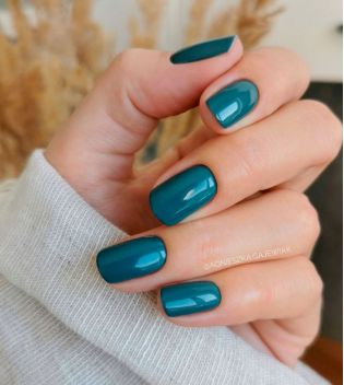 Semilac - *Hema Free* - Semi-permanent nail polish - 422: Deep Forest Green