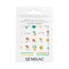 Semilac - Water-based nail stickers - 16 Art Flowers