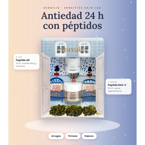 Sensilis - *Xmass* - Cream set Peptide AR + pearls Peptide Reti-V