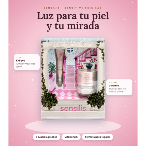 Sensilis - *Xmass* - Skin Glow facial gel set + Dark circle treatment