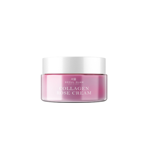 Seoul Glam - Brightening Night Cream with Niacinamide Collagen Rosé