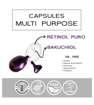 Sesiom World - MultiPurpose Capsules with pure retinol and bakuchiol
