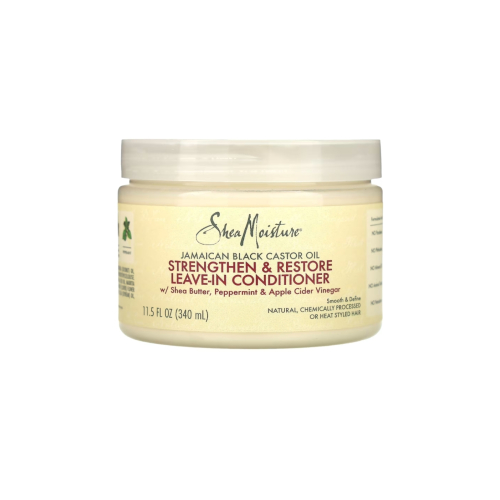 Shea Moisture - Leave-in Conditioner Strengthens and Restores - Jamaican Black Castor Oil