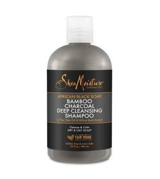 Shea Moisture - Balancing Shampoo - African Black Soap and Bamboo Charcoal