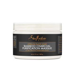 Shea Moisture - Purifying mask - African black soap and bamboo charcoal