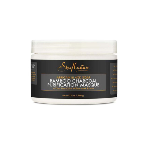 Shea Moisture - Purifying mask - African black soap and bamboo charcoal