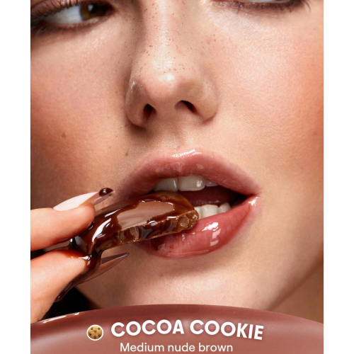 SHEGLAM - Moisturizing Lip Balm Crystal Glaze - Cocoa Cookie