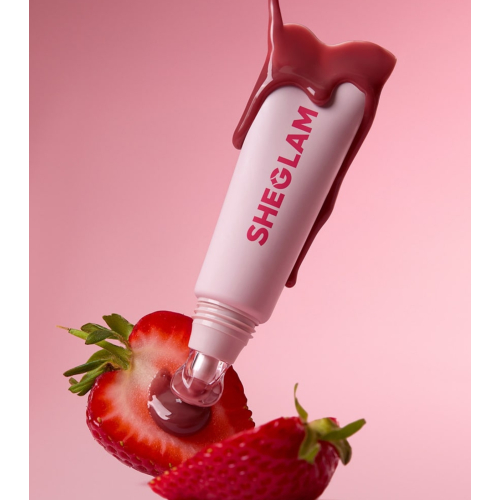 SHEGLAM - Moisturizing Lip Balm Crystal Glaze - Strawberry Milk