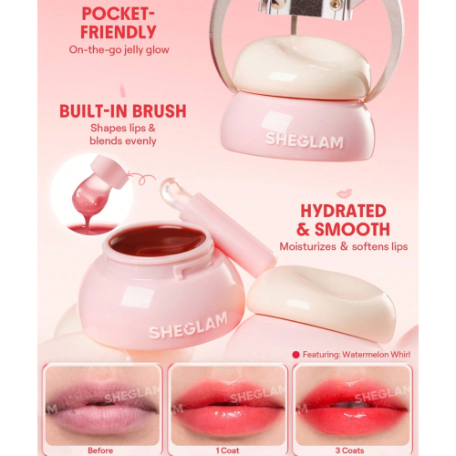 SHEGLAM - Lip Balm Hydra Jelly Pocket - Dragonfruit Dew