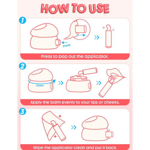 SHEGLAM - Lip Balm Hydra Jelly Pocket - Dragonfruit Dew