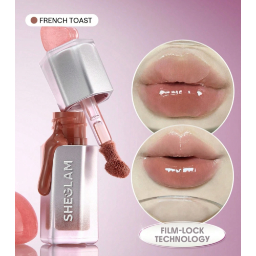 SHEGLAM - Lip Gloss Glass Lock Air - French Toast