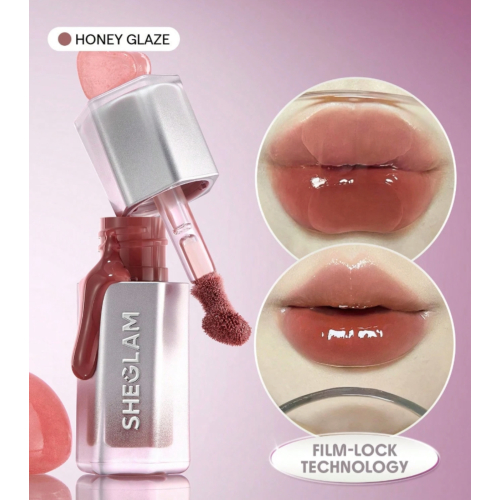 SHEGLAM - Lip Gloss Glass Lock Air - Honey Glaze