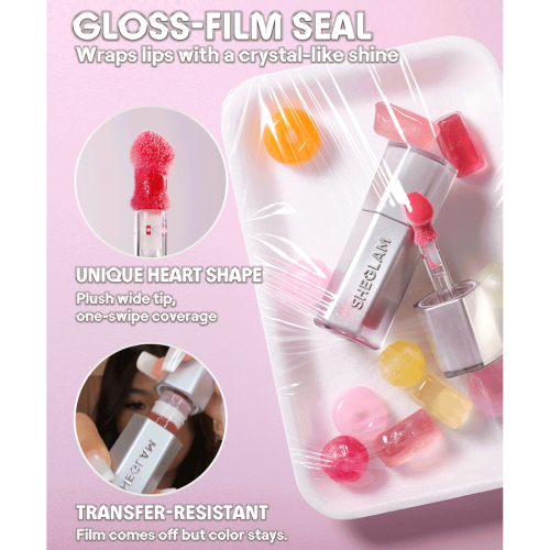 SHEGLAM - Lip Gloss Glass Lock Air - Honey Glaze
