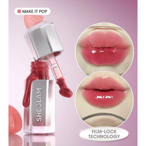 SHEGLAM - Lip Gloss Glass Lock Air - Make lt Pop