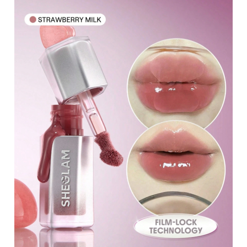 SHEGLAM - Lip Gloss Glass Lock Air - Strawberry Milk