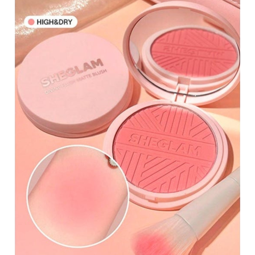 SHEGLAM - Powder Blush Divine Flush Matte - High & Dry