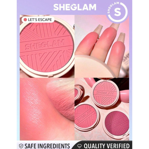 SHEGLAM - Powder Blush Divine Flush Matte - Lets Escape
