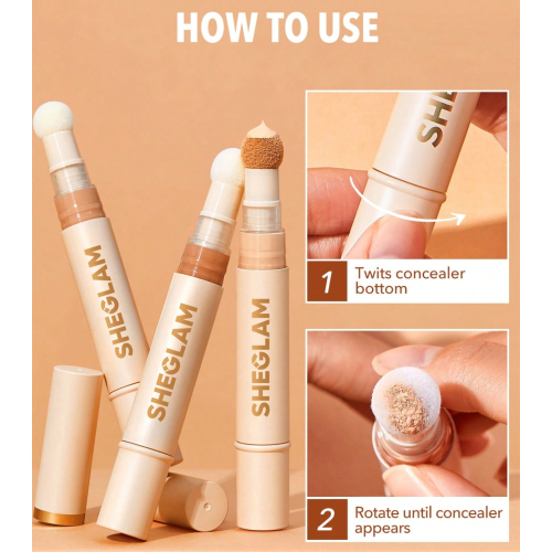 SHEGLAM - Liquid Concealer Complexion Boost - Honey
