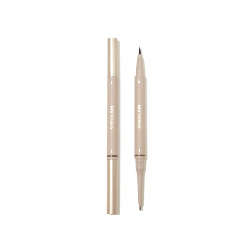 SHEGLAM - 2-in-1 Eyebrow Pencil Brows On Demand - Taupe