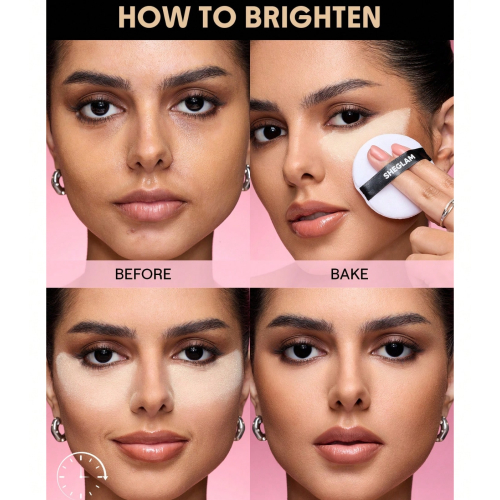 SHEGLAM - Setting Powder Baked Glow - Translucent