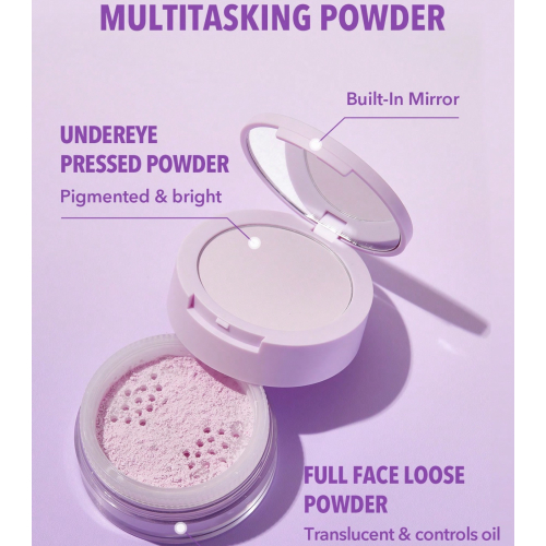SHEGLAM - Setting Powder for Face and Contour Insta-Ready - Taro