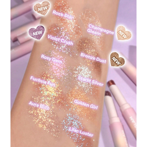 SHEGLAM - Eyeshadow Crystal Jelly Glaze Stick - Bronze Dust
