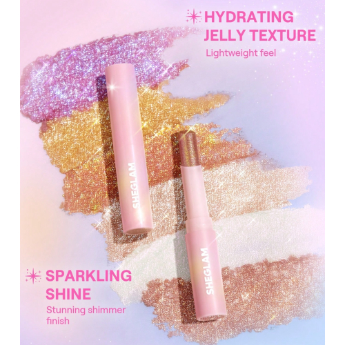 SHEGLAM - Eyeshadow Crystal Jelly Glaze Stick - Rock Star