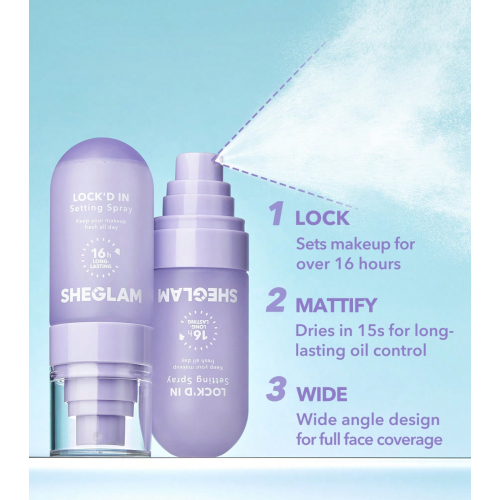 SHEGLAM - Makeup Setting Spray Lock'd