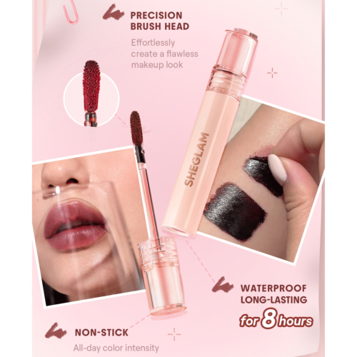 SHEGLAM - Lip tint Peel-off Fall In Line - Brownie Points