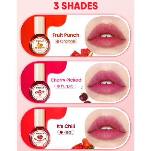 SHEGLAM - Lip and Cheek Tint For The Flush - Fruit Punch