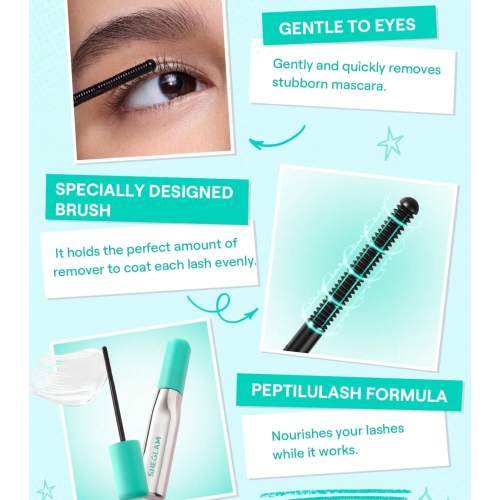 SHEGLAM - Eyelash Makeup Remover Treatment Lashlighter EZ Remove